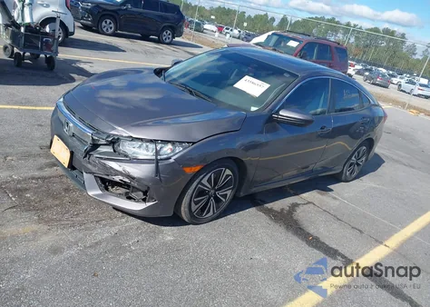 2017 Honda Civic Ex-T from USA, damaged, VIN 2HGFC1F30HH638699